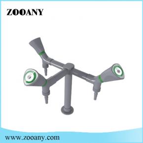 ZAKA4-5 lab vertical three outlet faucet / tap