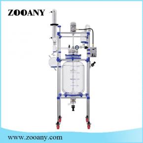 200L double-layer jacketed glass reactor