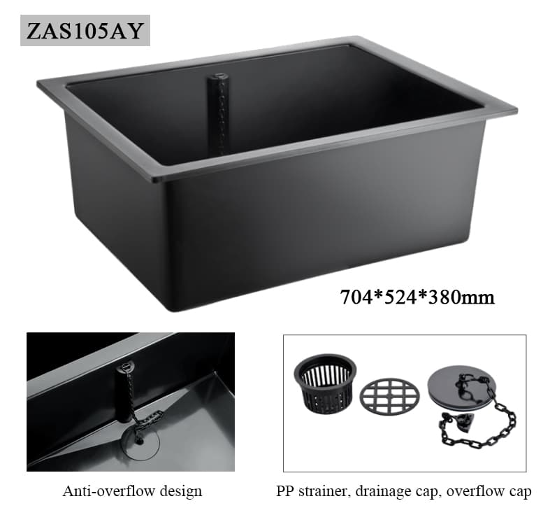 Length 700mm PP big water sink photo