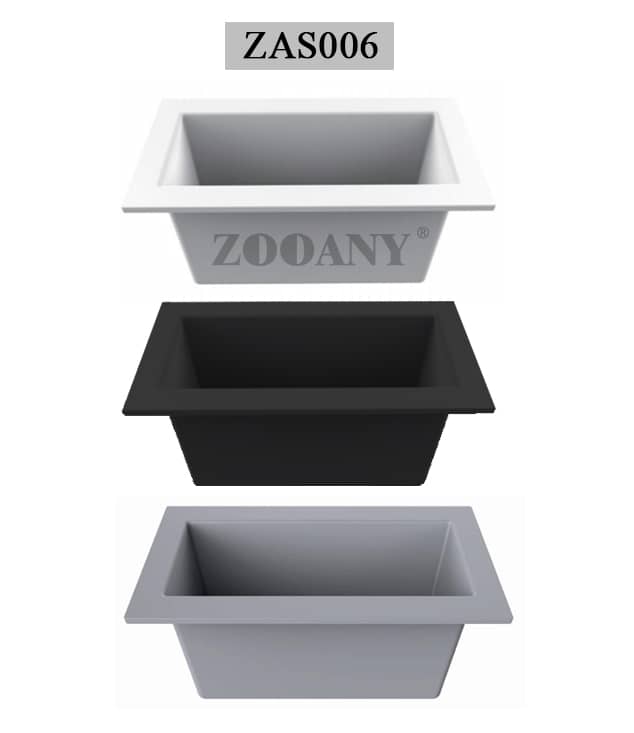 PP square cup sink-photo